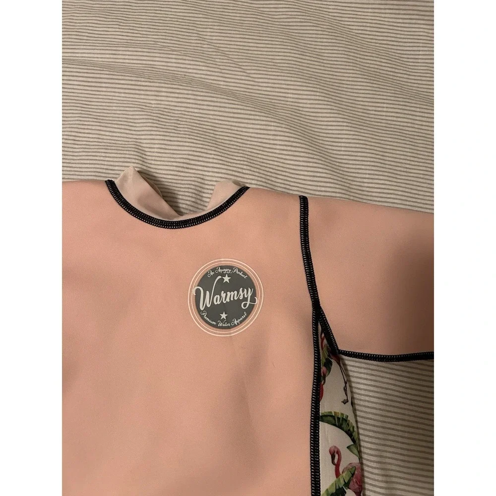Warmsy Reversable Aquajoy wetsuit baby toddler 24‎ months Flamingo Pink Vacation